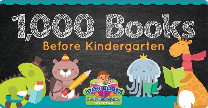 1000 Books Before Kindergarten graphic