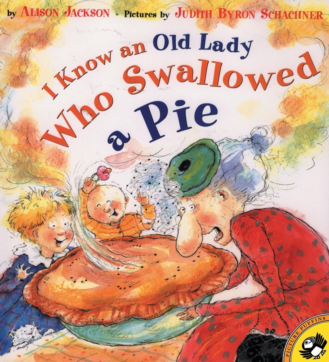 old lady who swallowed a fly image