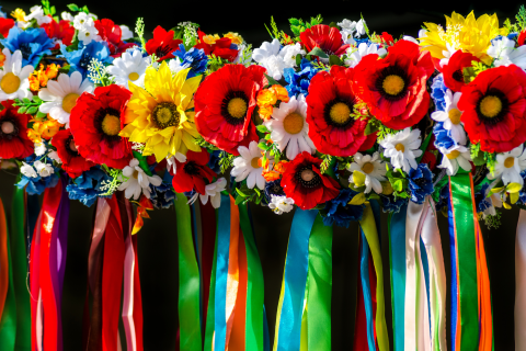 traditional ukrainian wreath