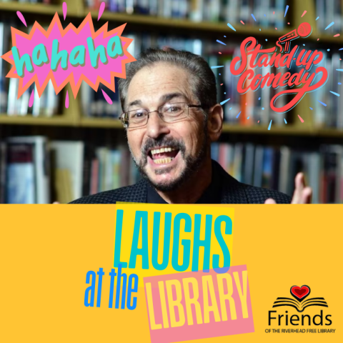 Mark Brier, host of Laughs at the Library Comedy Show