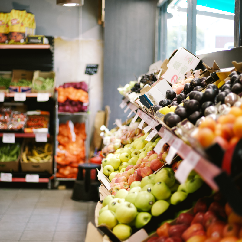 A grocery store.