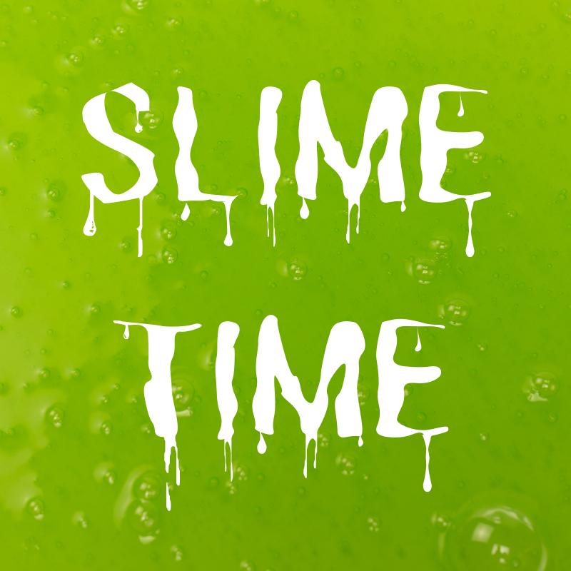 A pile of green slime.